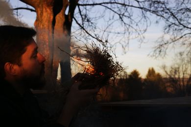 Feuer Zundernest machen entzünden Kurs Wochenende