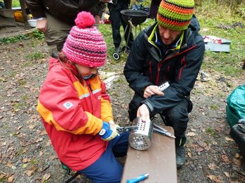 Vater Sohn Kind Feuer Kurs Wochenende Event